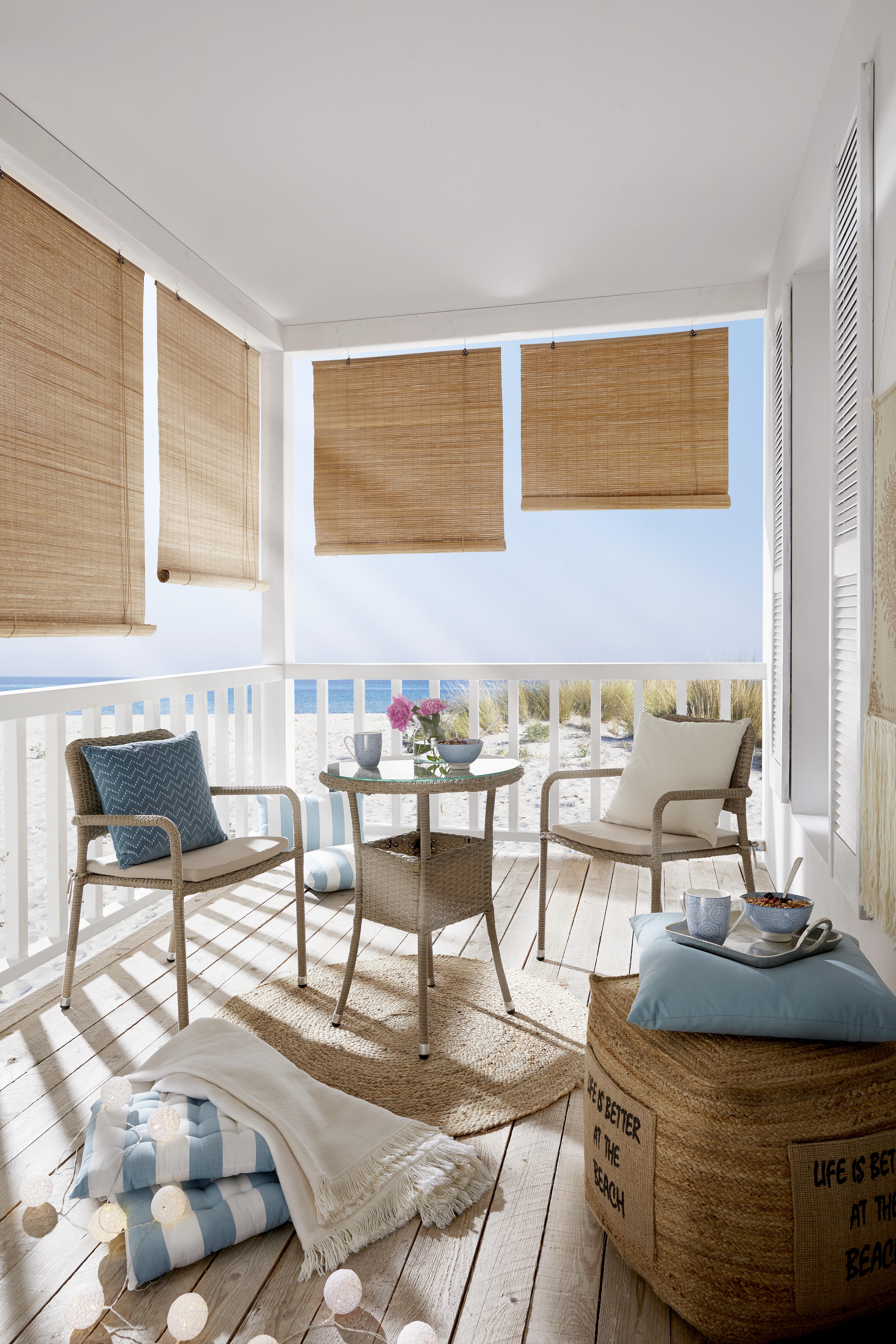 RULLGARDIN WOODY - brun, Lifestyle, trä (100/180cm) - Modern Living
