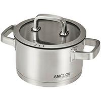 GARNEK 8500737 - kolor stalowy, Basics, metal/szkło (20/11cm) - Am Cook