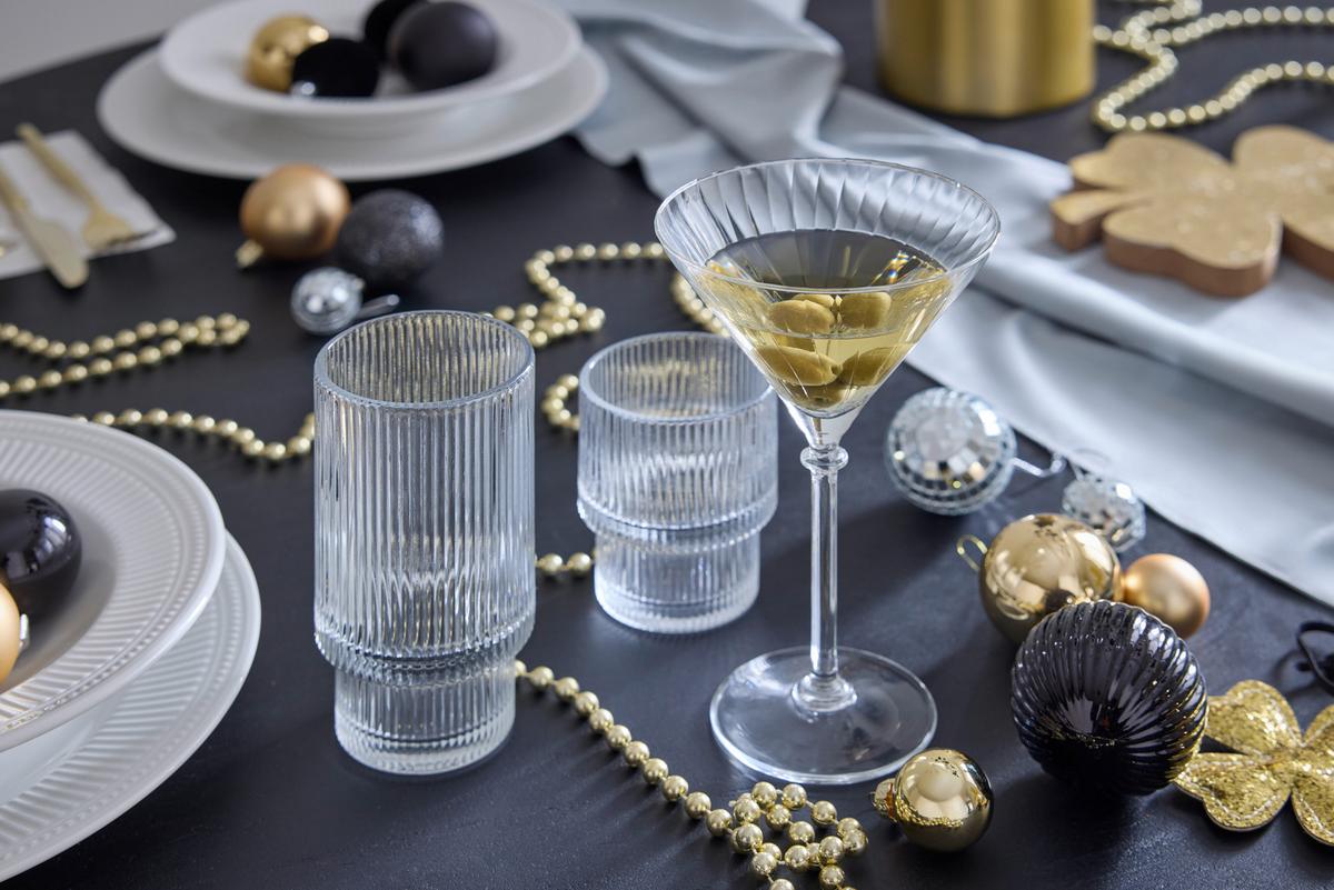 GLÄSERSET MARTINI - Klar, MODERN, Glas - Mömax