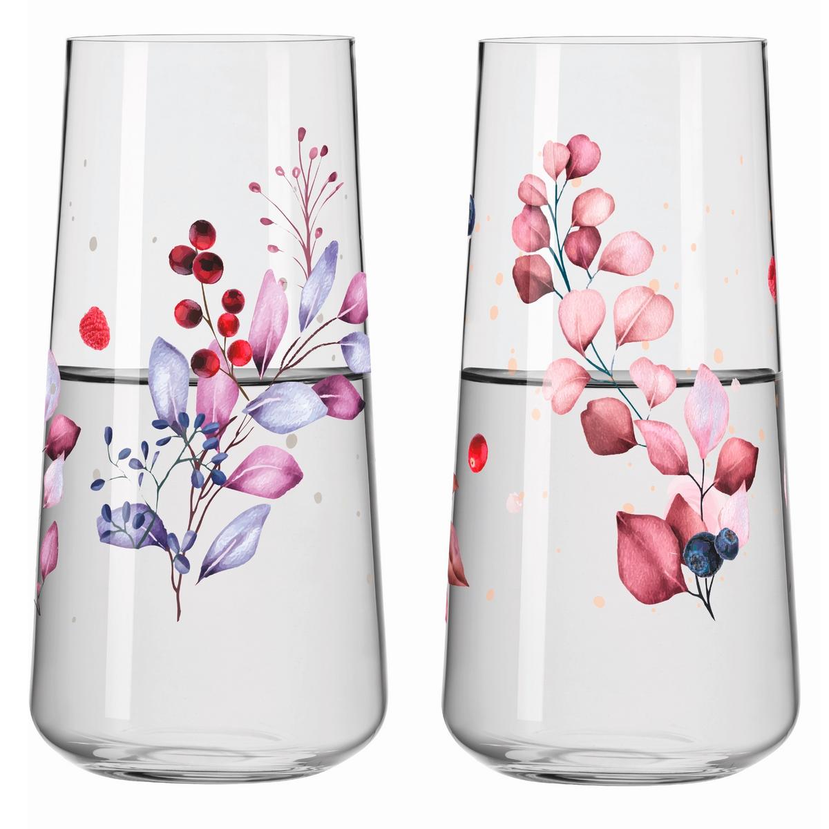 SZKLANKA DO DRINKÓW 6241001 - jaskrawy róż/czerwony, Lifestyle, szkło (614ml) - Ritzenhoff