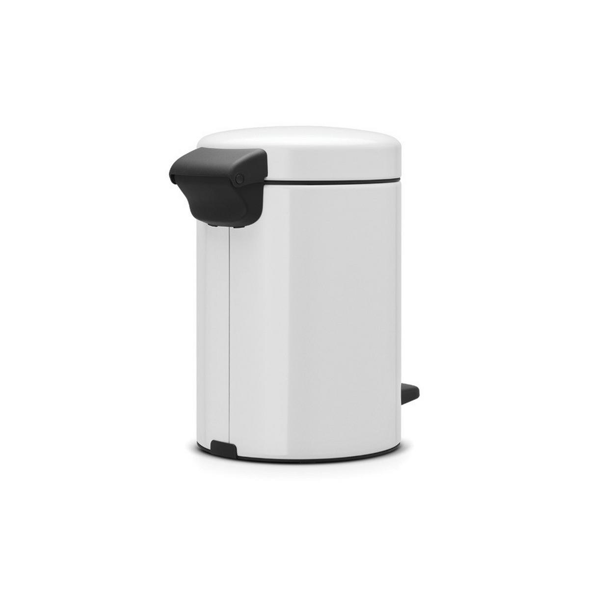 KOSZ NA ŚMIECI Z PEDAŁEM 112126 - biały, Design, tworzywo sztuczne (16,8/26,4/23,5cm) - Brabantia