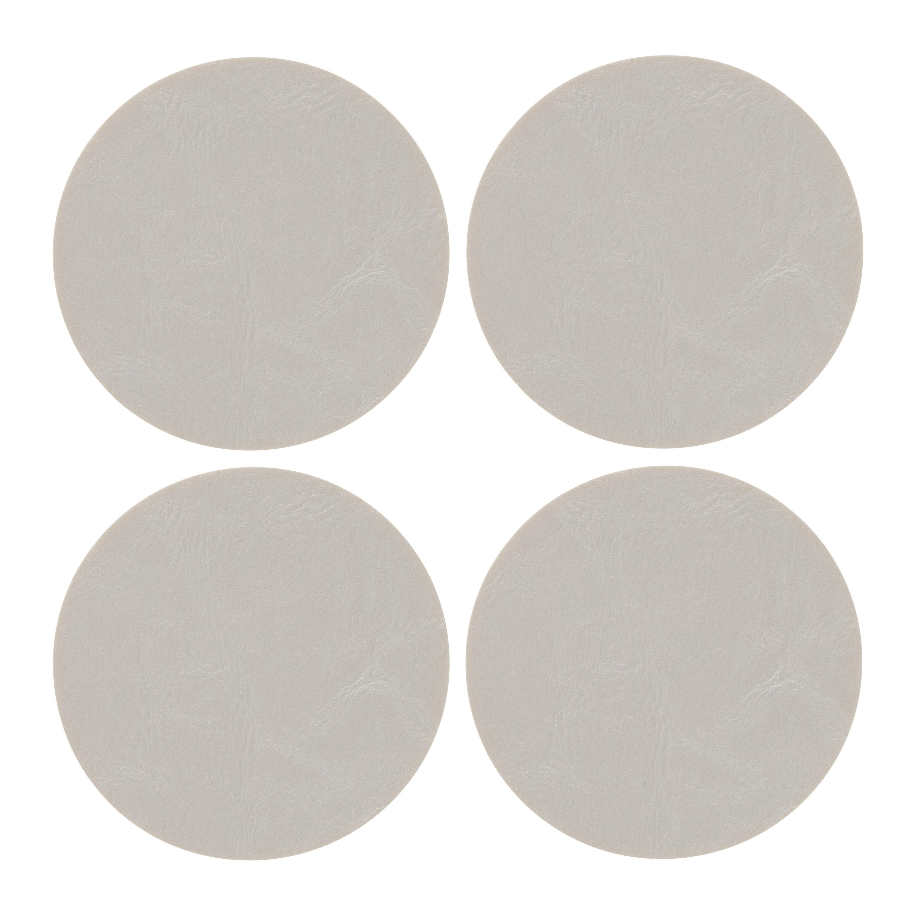 UNDERLÄGG SET LEVI - grå, Modern, plast (10cm) - Gourmesto