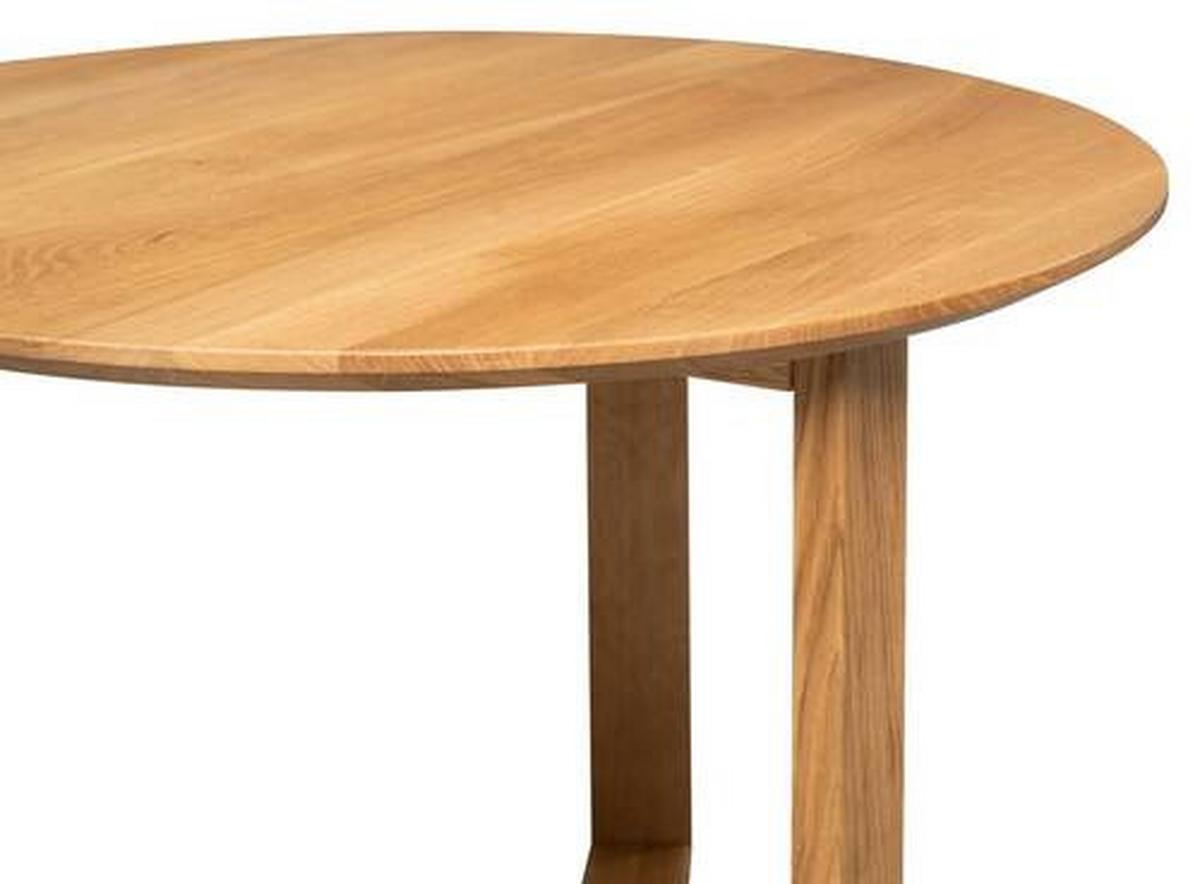 STOLIK KAWOWY RENA 2 - dąb dziki, Design, drewno (65/65/45cm) - Linea Natura