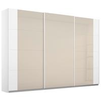 Ormar S Kliznim Vratima Artemis - bijela/boje šampanjca, Moderno, staklo/drvni materijal (271/210/62cm) - Modern Living