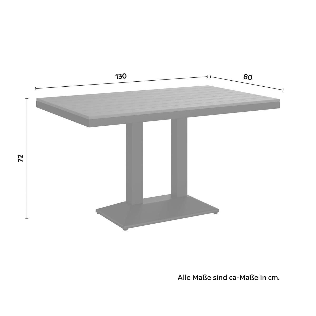Dining-Loungeset Pergolina Grau Metall/Outdoorstoff - Dunkelgrau/Hellgrau, MODERN, Kunststoff/Textil (194/245cm) - Bessagi Garden