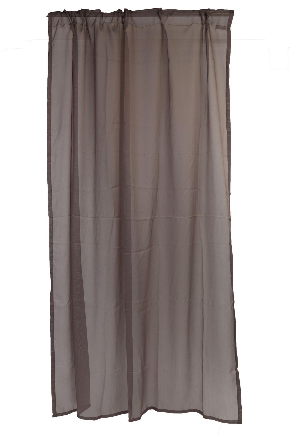 Draperie gata confecționată 91196 - maro, textil (140/240cm)