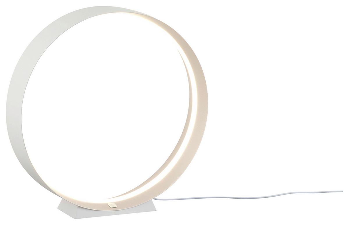LAMPA STOŁOWA LED MR54461131 LOOP - kolor srebrny/biały, Konventionell, metal (45/45cm) - Musterring