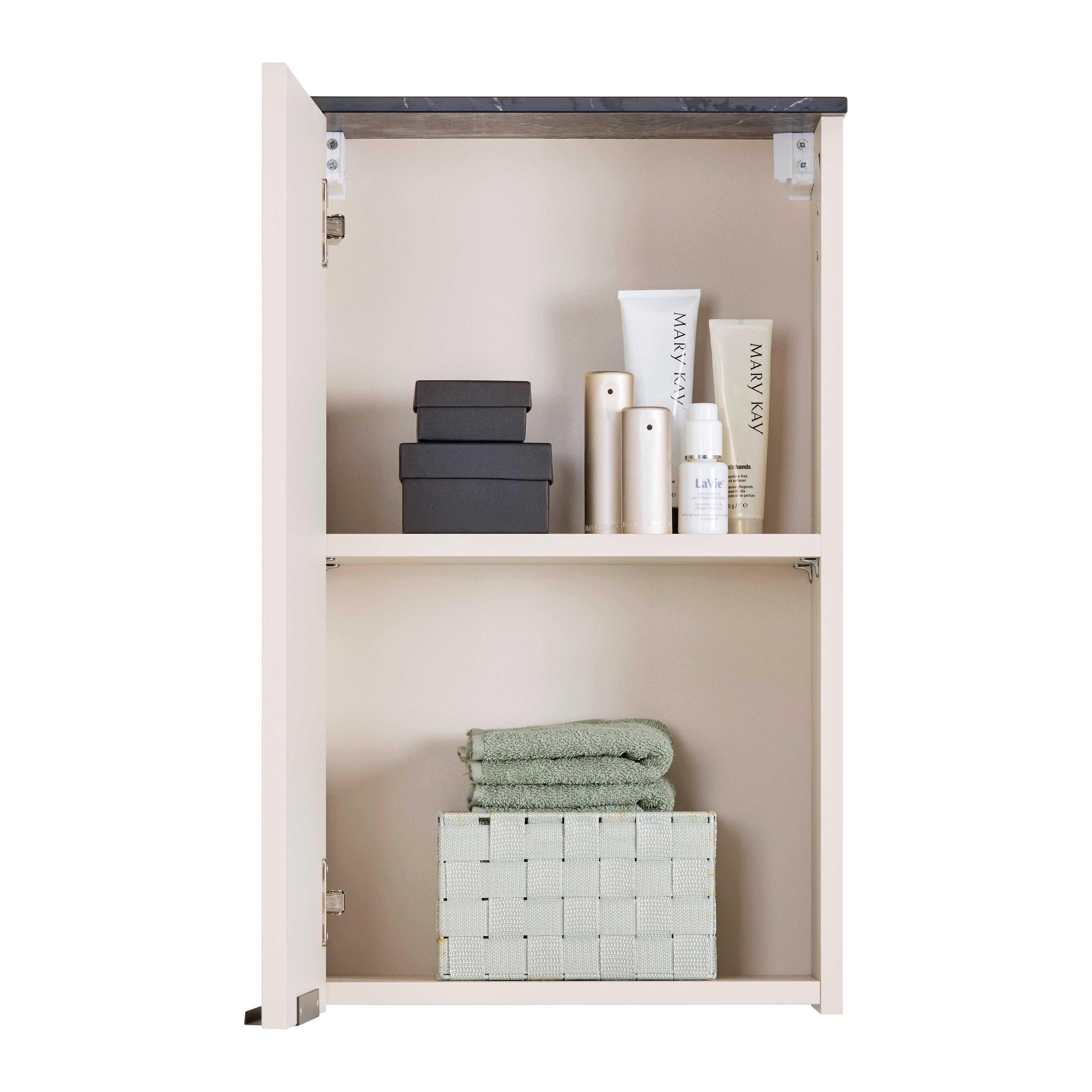 ÖVERSKÅP LIANA -EXKLUSIV- - Modern, metall/trämaterial (39,5/65/22cm) - Mömax