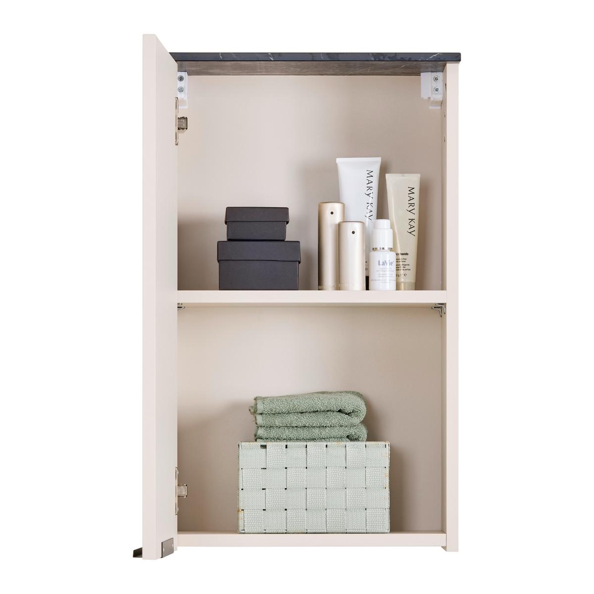 Oberschrank Liana Kaschmirfarben - MODERN, Holzwerkstoff/Metall (39,5/65/22cm) - Mömax