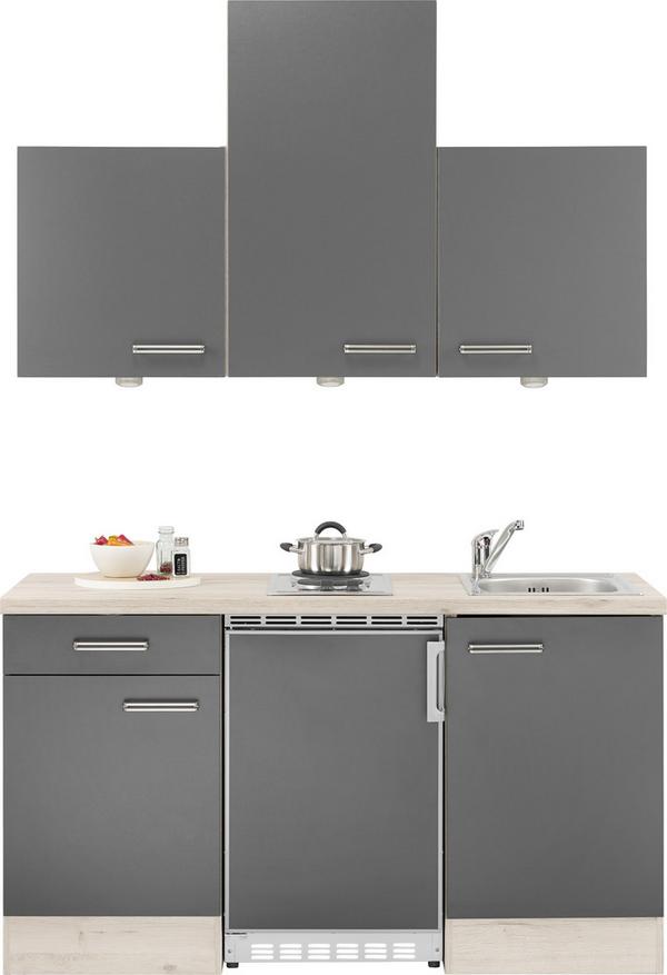 Küchenblock Milano Anthrazit/Eiche online kaufen mömax