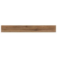 Zidna Polica Cut Out - boje hrasta, Moderno, drvni materijal (150/18/20cm) - Premium Living