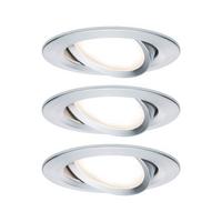 Deckenleuchte Nova in Alufarben max. 6,5 Watt - Basics (8,4cm) - Paulmann