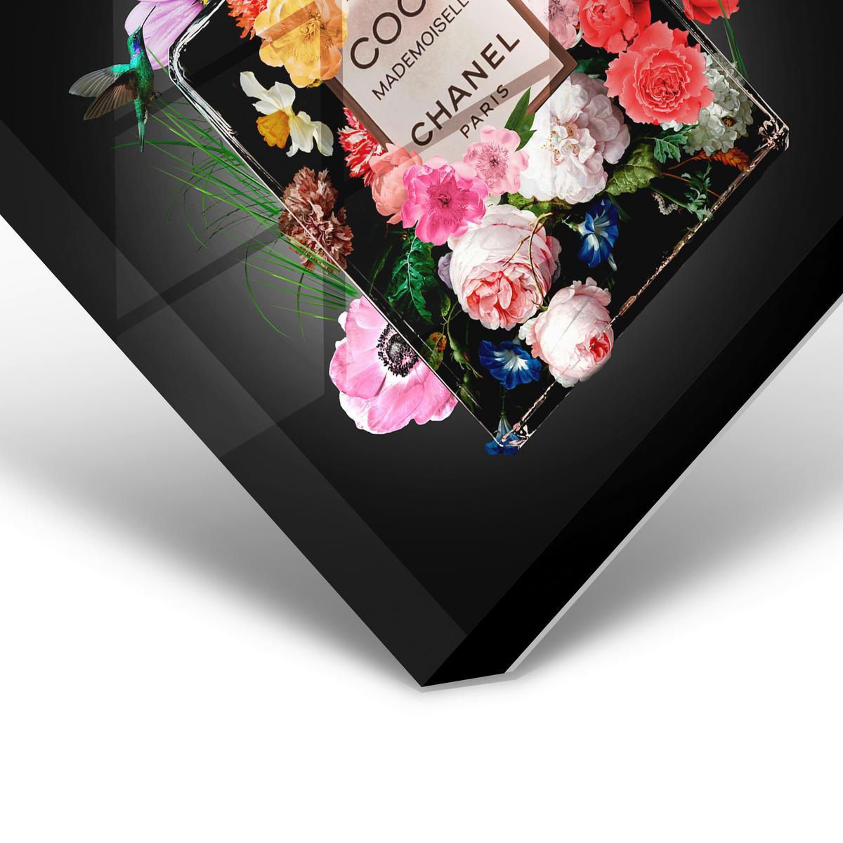 Bild The Perfume Collection V Multicolor ca. 90x135cm - Multicolor/Schwarz, Design, Kunststoff (90/135cm) - Wandkraft