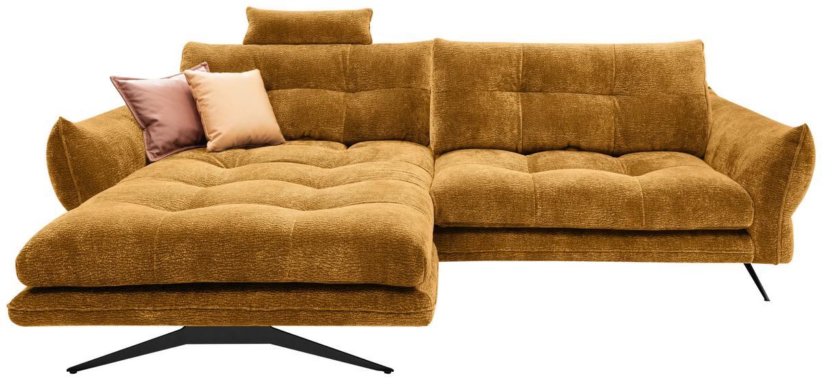 Coltar BAXTER - galben curry, Modern, textil (177/68-87/280cm) - Premium Living