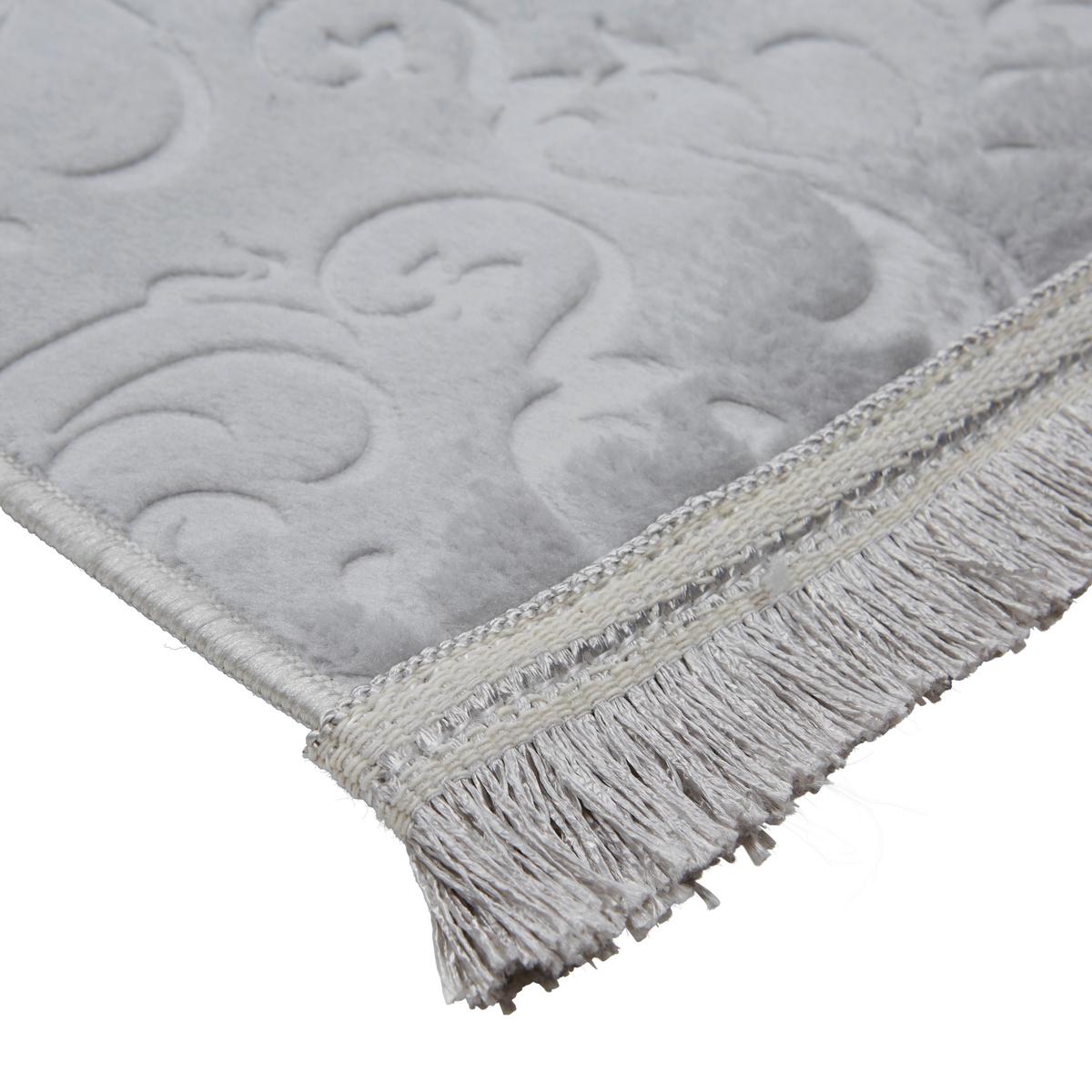 Webteppich Daphne 1 in Grau ca. 80x140cm - Grau, MODERN, Textil (80/140cm) - Modern Living
