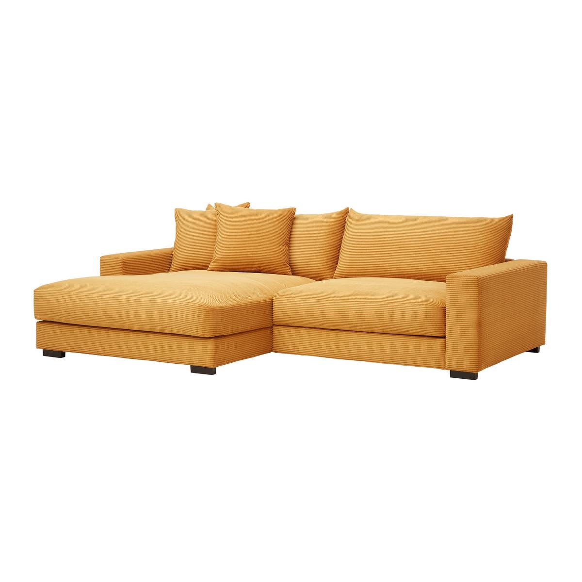 Kutna Garnitura Pedro - boje senfa, Moderno, tekstil (180/83/265cm) - Mömax