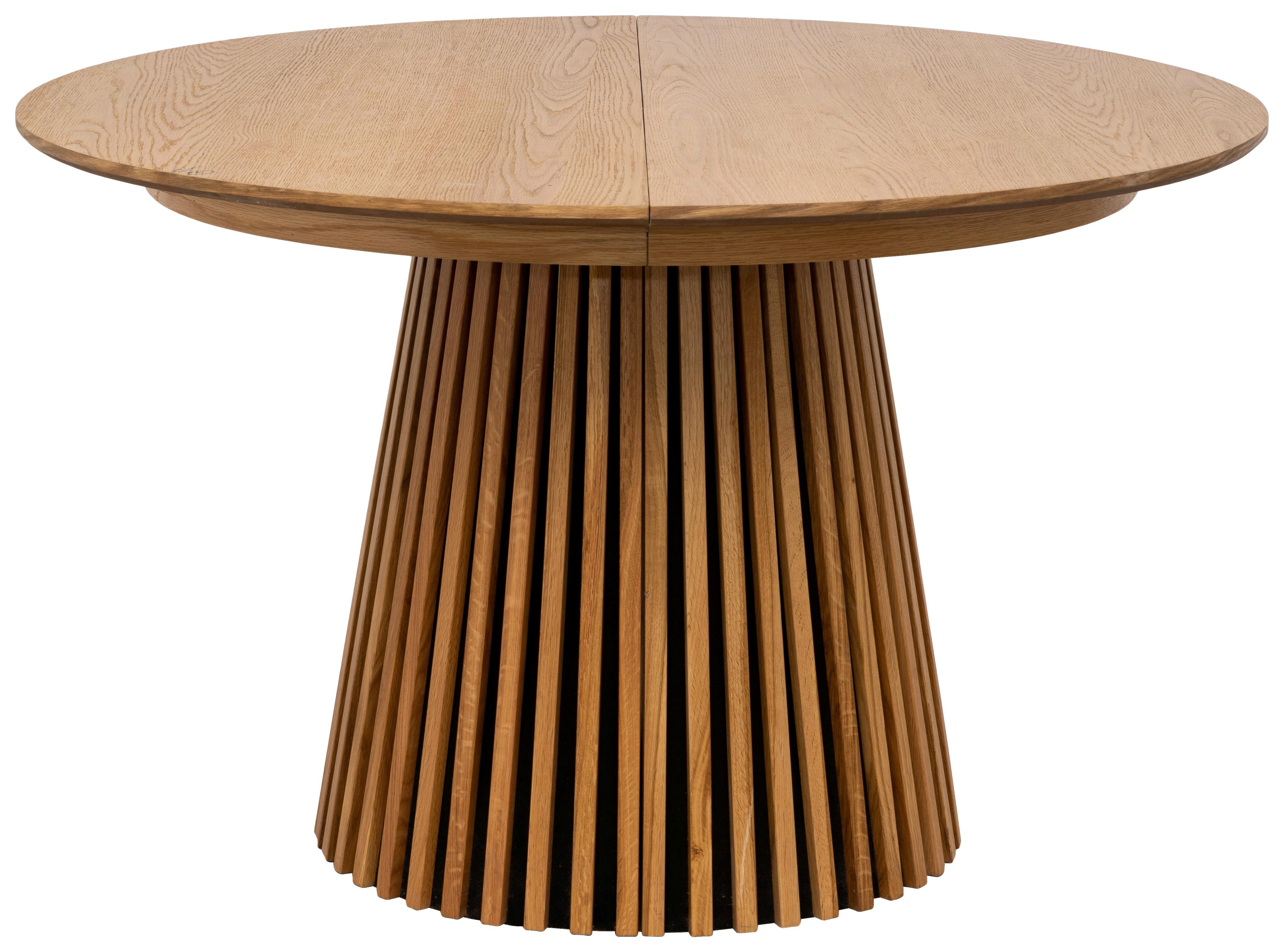 STÓŁ DO JADALNI RAMON  -EXKLUSIV- - kolor dębowy, Modern, drewno (120-200/120/75cm) - Carryhome