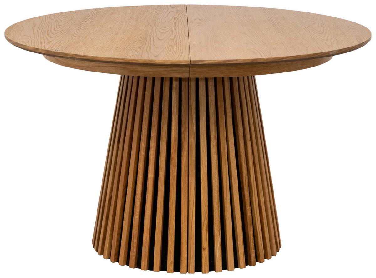 STÓŁ DO JADALNI RAMON  -EXKLUSIV- - kolor dębowy, Modern, drewno (120-200/120/75cm) - Carryhome