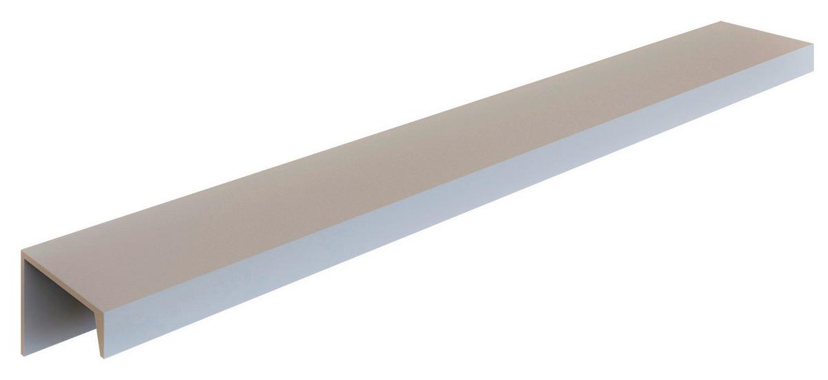 Küchenblock Florenz ohne Geräte ca. 330 cm Weiß/Eiche - Eiche Wotan/Weiß, Design, Holzwerkstoff/Metall (330cm) - Held
