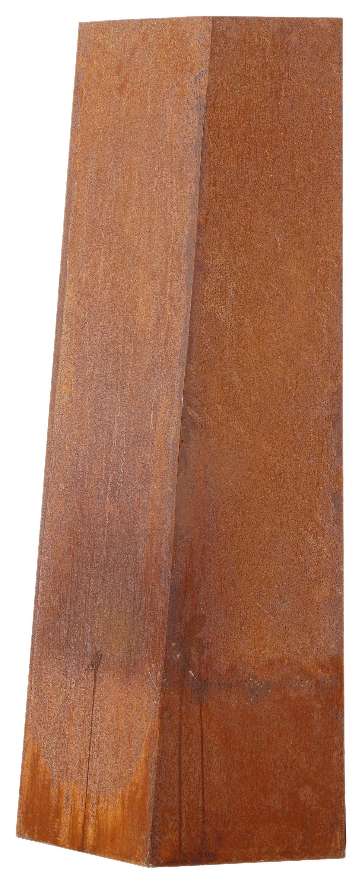 Feuerstelle Bastian ca. 50x120 cm Stahl - Dunkelorange, KONVENTIONELL, Metall (50/120/20cm) - Gardenson