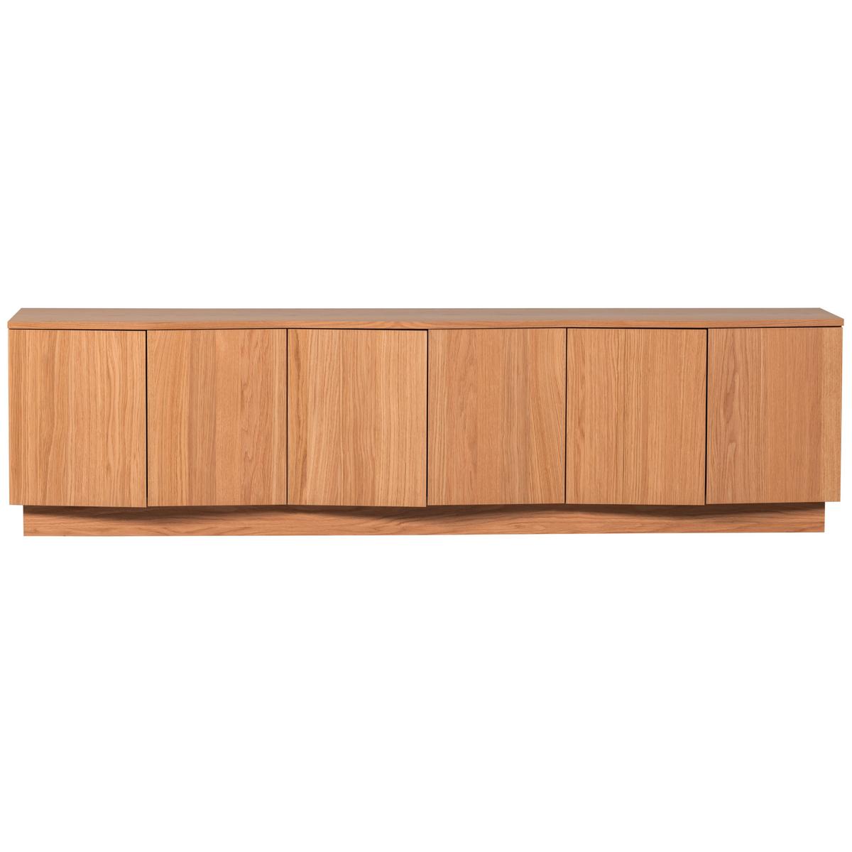 Lowboard Zuma Eichefarben - Eichefarben, Design, Holz (200/52/45cm) - Livetastic