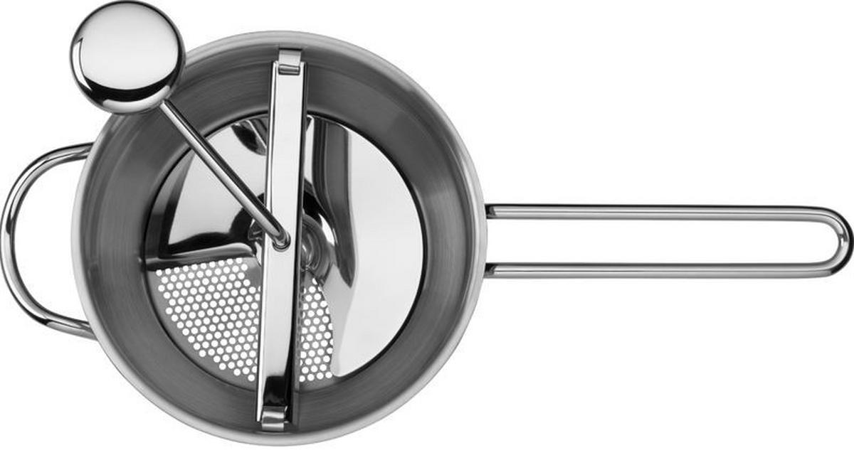 SITKO DO PRZECIERANIA 0605636040 WMF - kolor srebrny, Basics, metal (19/11,5cm) - WMF