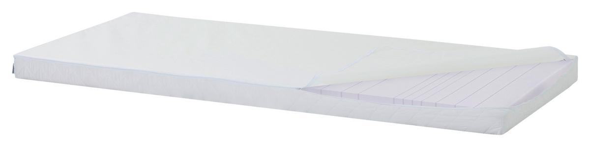 Kindermatratze Hoppekids ca. 90x200 cm - Weiß, MODERN, Textil (90/200cm) - MID.YOU