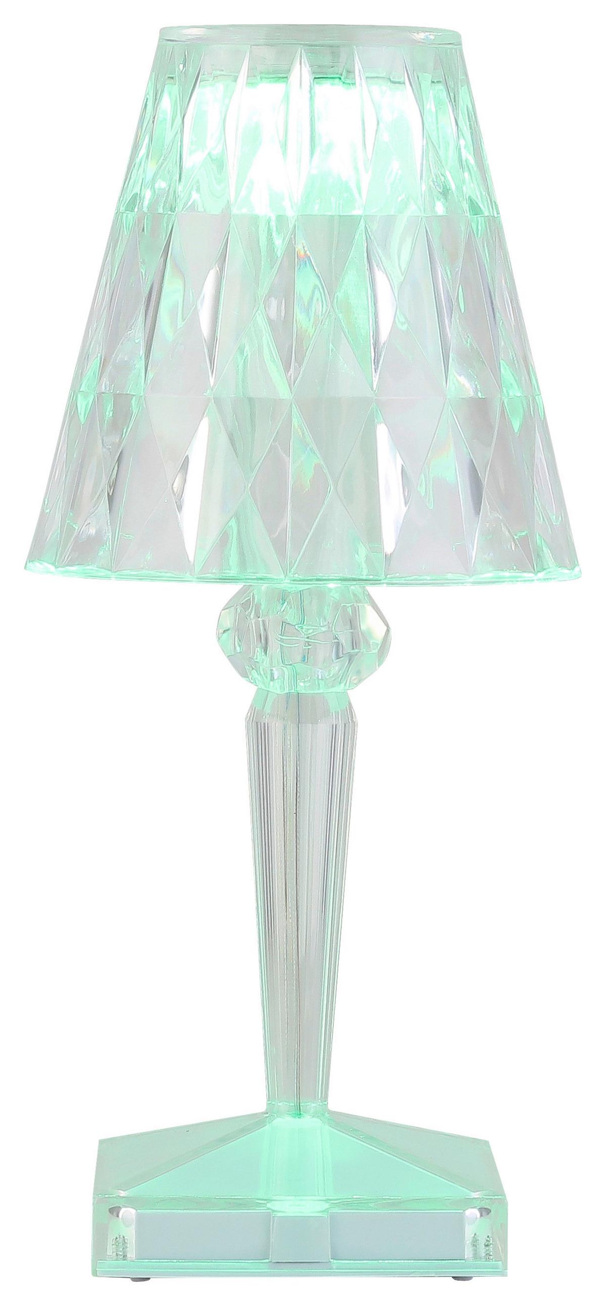 Led Asztali Lámpa Tulio - áttetsző, műanyag (12/26cm) - Modern Living