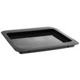 Capac Anne - negru, plastic (24,8/24,8/2,1cm) Capac Anne - negru, plastic (24,8/24,8/2,1cm)