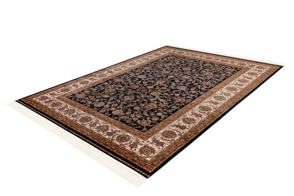 WEBTEPPICH MY BABYLON OF OBSESSION - Blau/Hellbraun, Design, Textil (200/290cm)