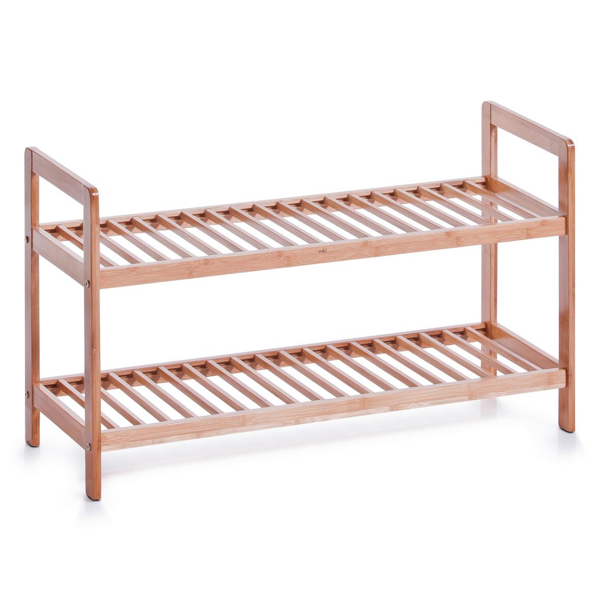 Schuhregal Naturfarben - Naturfarben, Basics, Holz (70/26/40cm) - Zeller Present