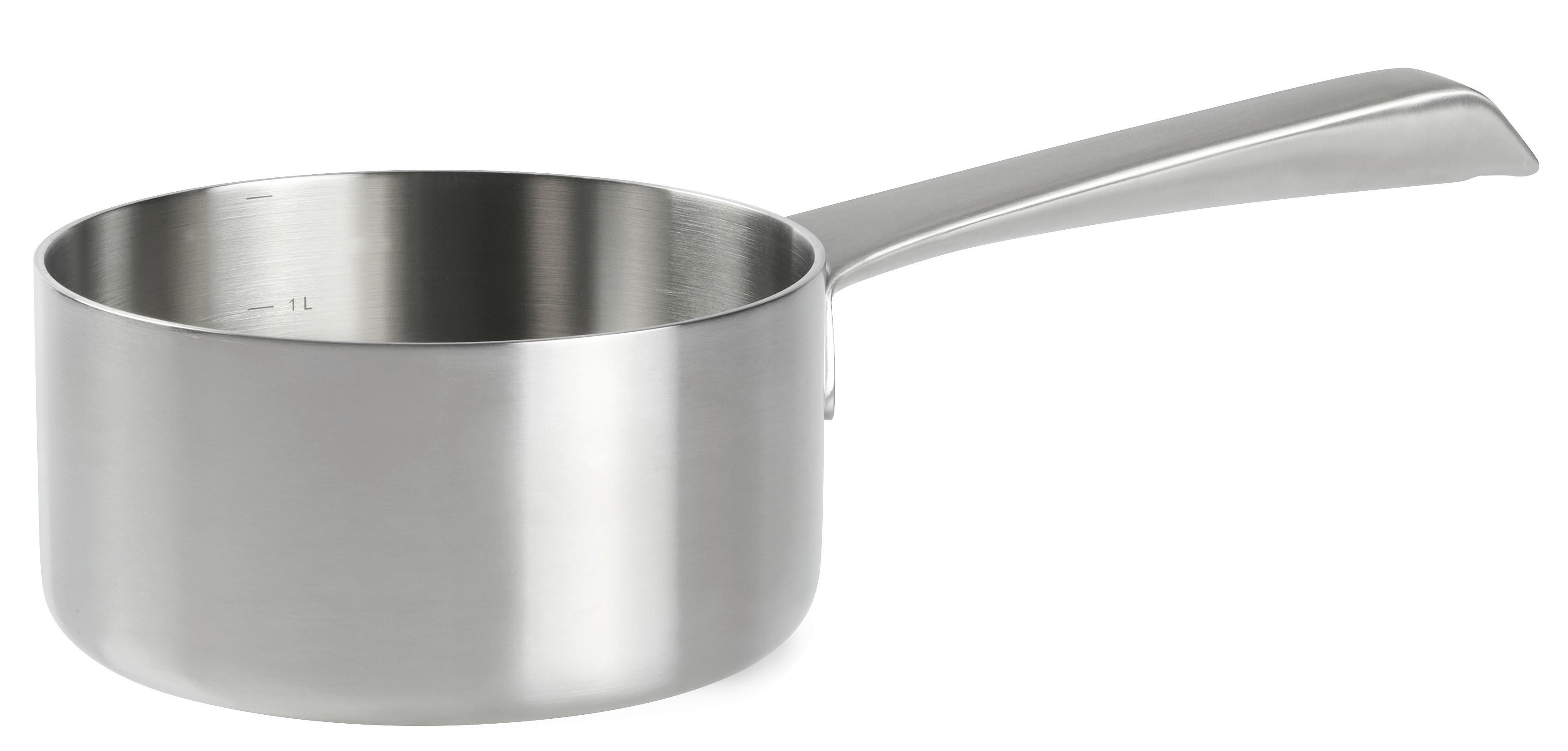 Cratiță Cu Coadă Alessia Cca. 1,6 L - argintiu, Konventionell, metal (16/8cm) - Mömax
