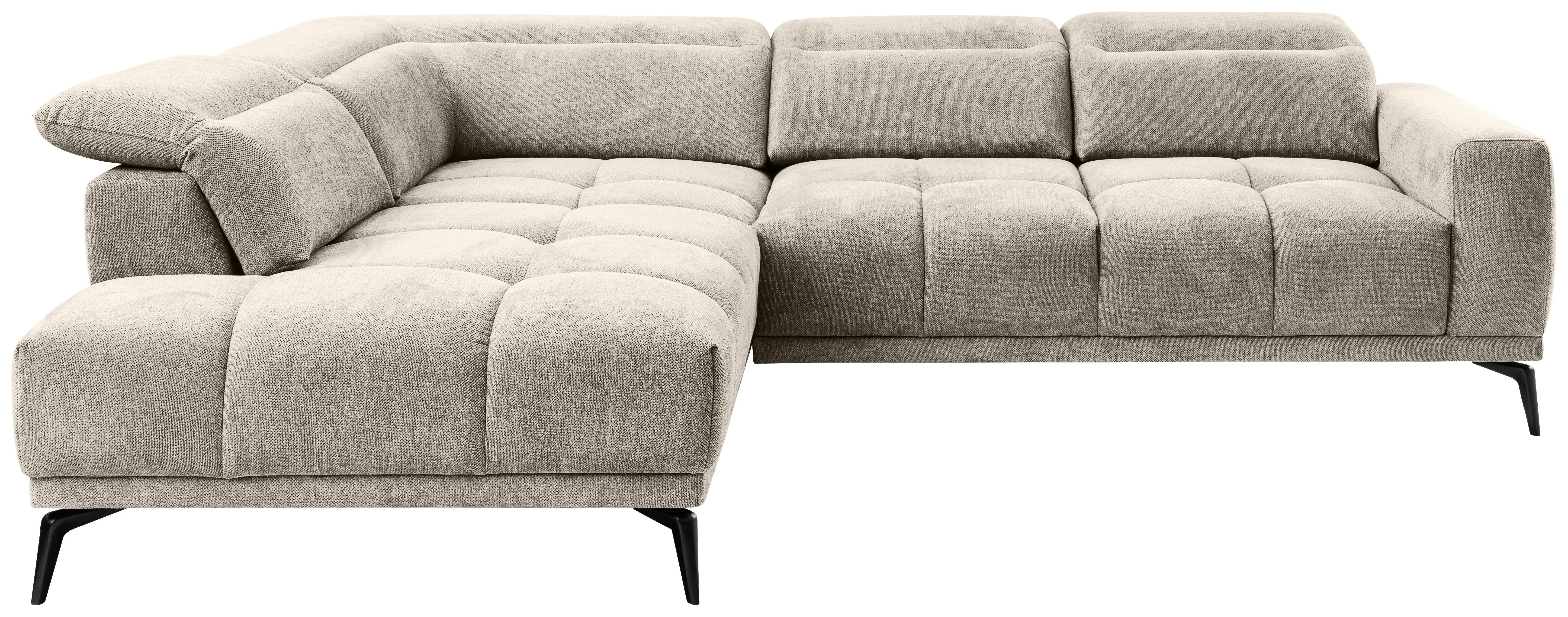 Kutna Garnitura Elch - zelena/crna, Moderno, tekstil/metal (214/81-96/281 CMcm) - Premium Living