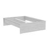 SÄNGRAM UNIT 140 -BASED- - ekfärgad, Klassisk, trämaterial (140/200cm) - Based