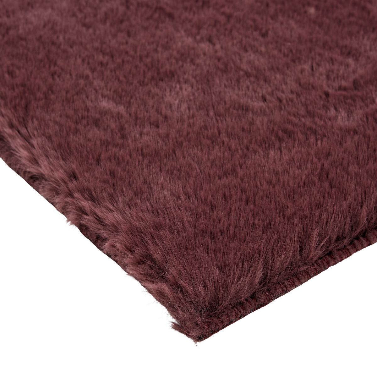 Kunstfell Caroline 4 Beere ca. 200x290cm - Beere, MODERN, Textil (200/290cm) - Mömax