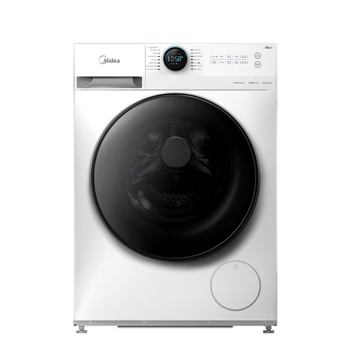 Mosógép Mf200w90wb/w-Hr - fekete/fehér, Basics (59,5/85/54cm) - Midea