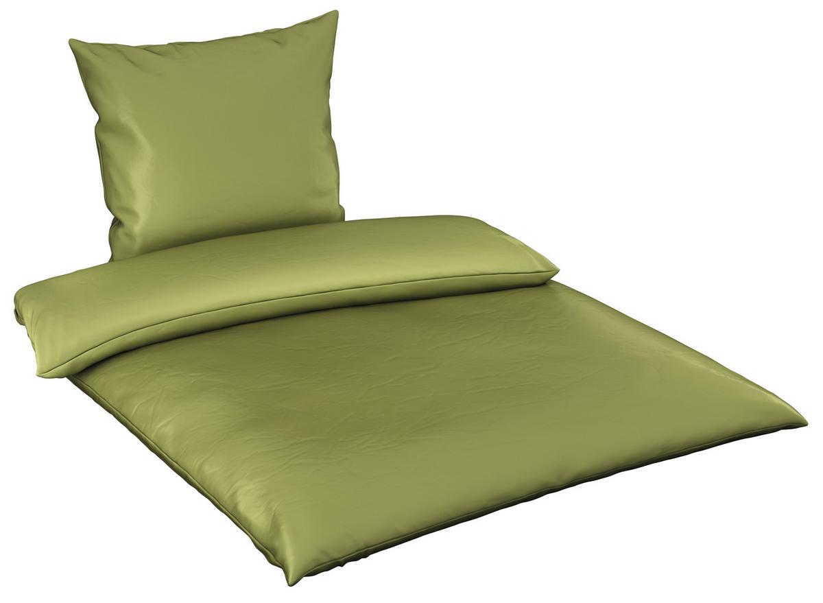 POŚCIEL SEGESTA - ciemnozielony, Modern, tkanina (155/220cm) - Novel