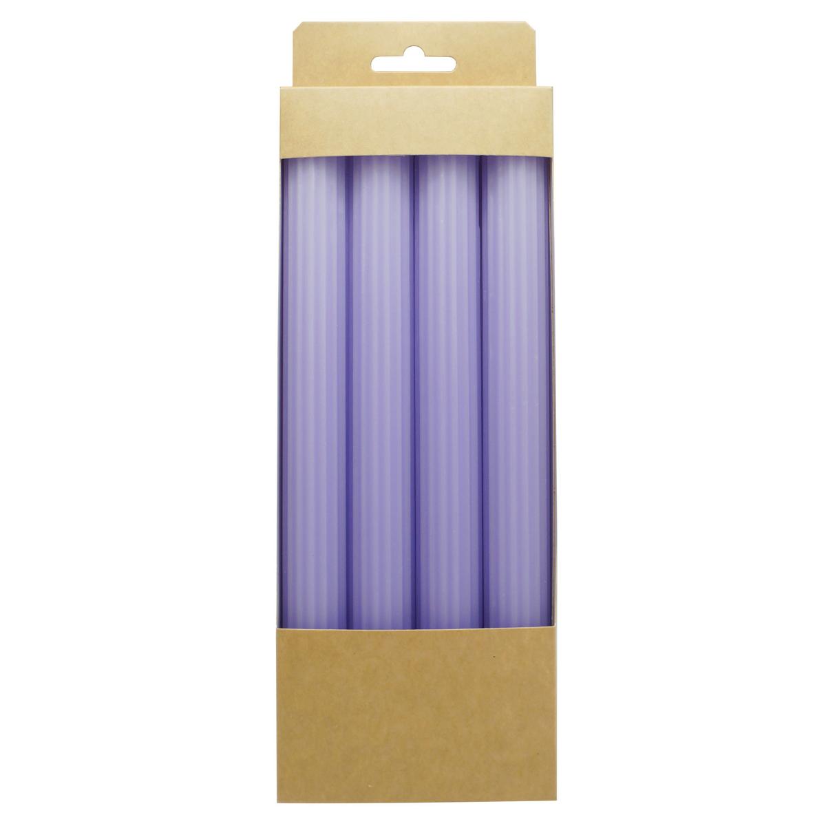 Set Namiznih Sveč Liona - barve bezga, parafin (2,2/24cm) - Mömax