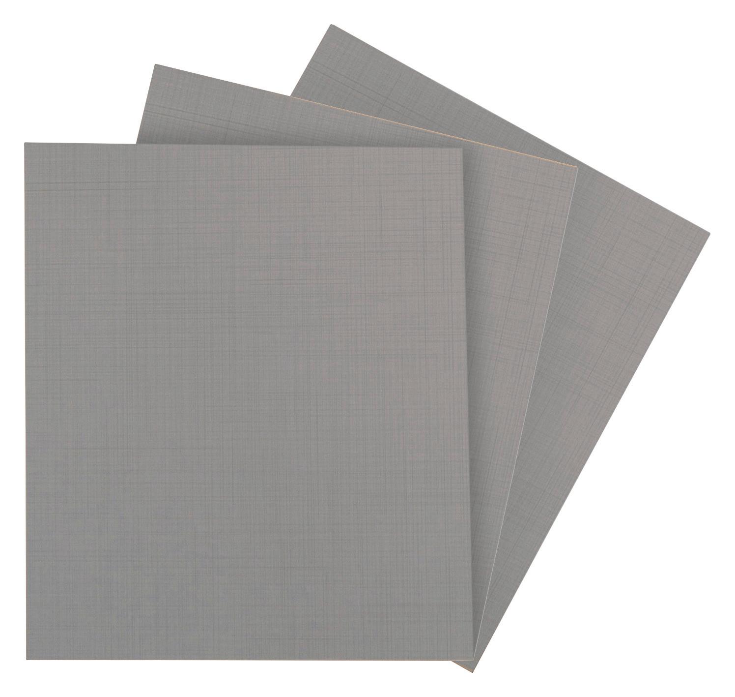Einlegeboden in Grau 3er Set - Grau, Holzwerkstoff (48/2/50cm)