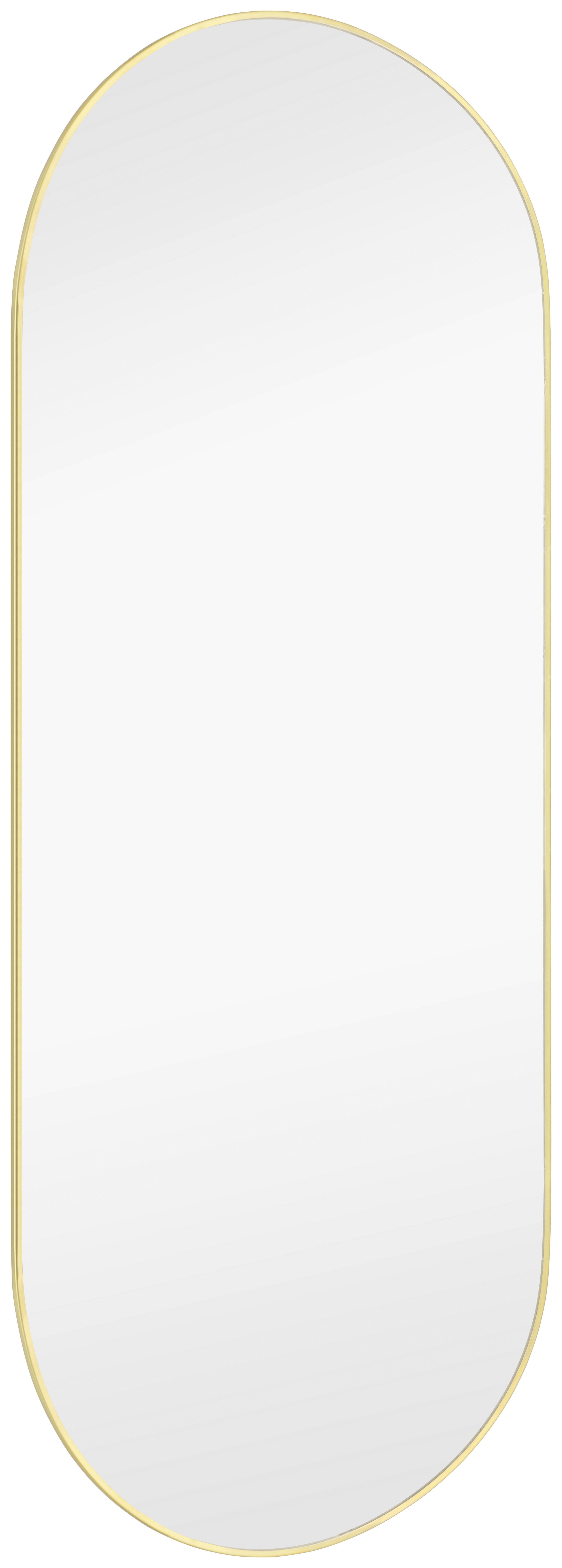 Fali Tükör Josie - aranyszínű, Konventionell, üveg/fém (30/70/0,4cm)