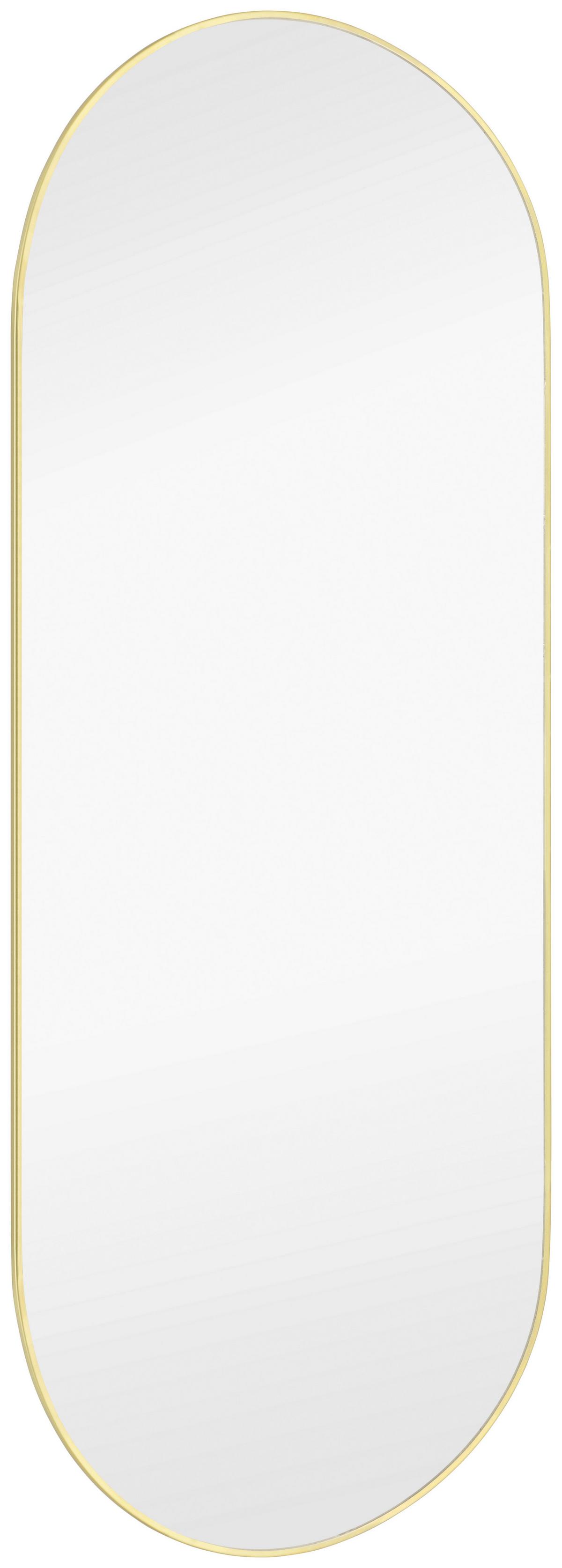 Fali Tükör Josie - aranyszínű, Konventionell, üveg/fém (30/70/0,4cm)