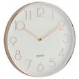 Uhr Ona ca.ø30,3cm - Goldfarben/Weiß, MODERN, Glas/Kunststoff (30,3cm) - Mömax modern living