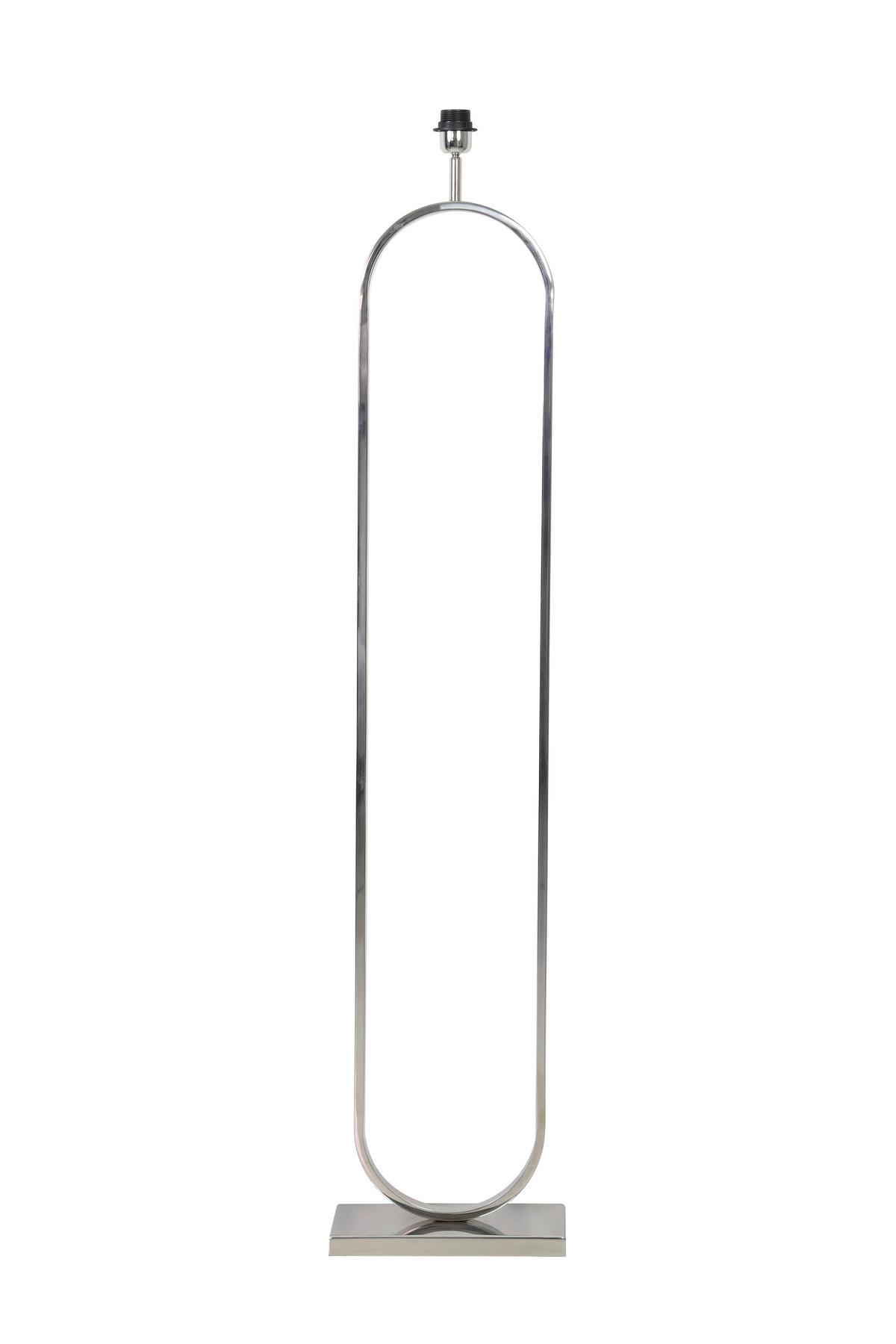 LAMPA STOJĄCA 8211919 JAMIRI - kolor srebrny, Design, metal (30/15/142cm) - Light & Living