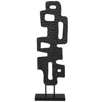 Ukrasna Figura 24x80cm Abasa - crna, Moderno, metal/pločasti materijal (24/80/8cm) - Mömax