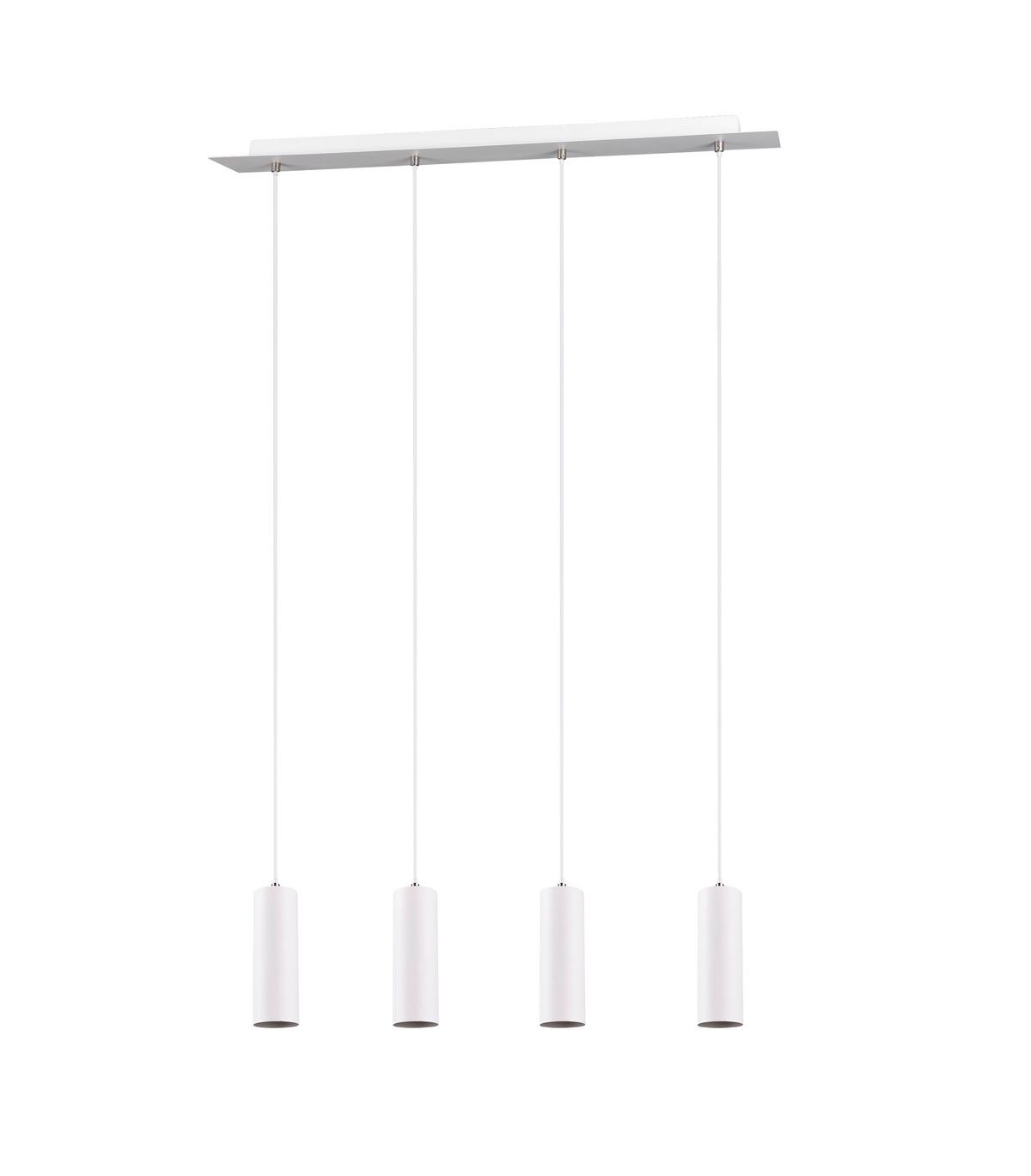 Hängeleuchte Marley in Weiß max. 35 Watt - Weiß, Design, Metall (75/150/9cm) - Trio Leuchten
