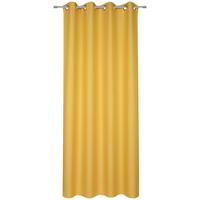 Ösenschal Abby in Gelb ca. 140x235cm - Gelb, Konventionell, Textil (140/235cm) - Modern Living