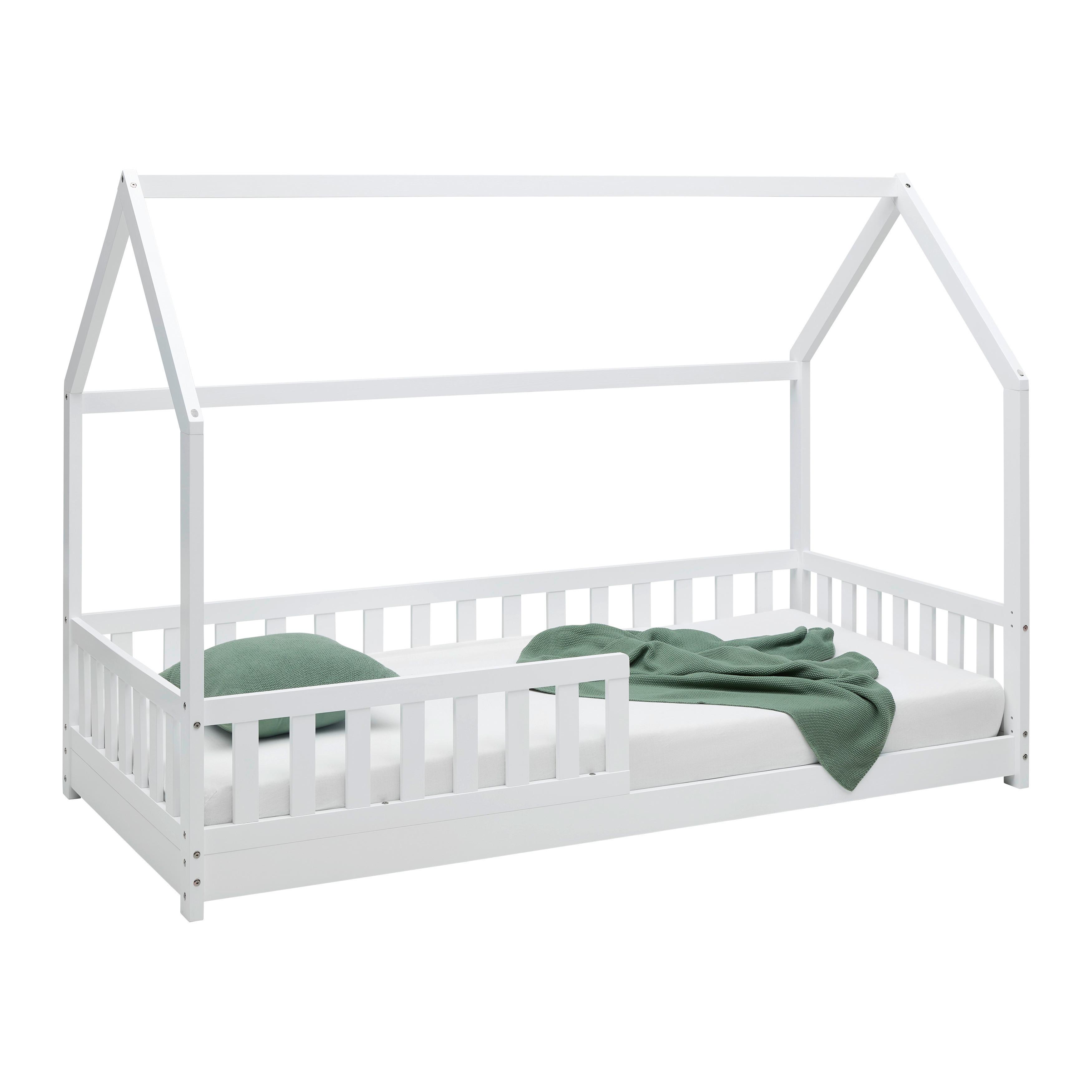 Niski Krevet Kids - bijela, Konvencionalno, drvo (90/200cm) - Mömax
