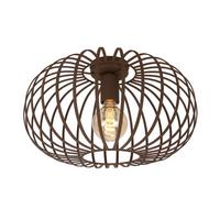 Deckenleuchte Rosti in Rostfarben max. 40 Watt - Rostfarben, MODERN, Metall (39/22cm) - Modern Living