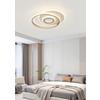 LED-TAKLAMPA PUL - champagne, Modern, metall/plast (42/35/6cm) - Mömax
