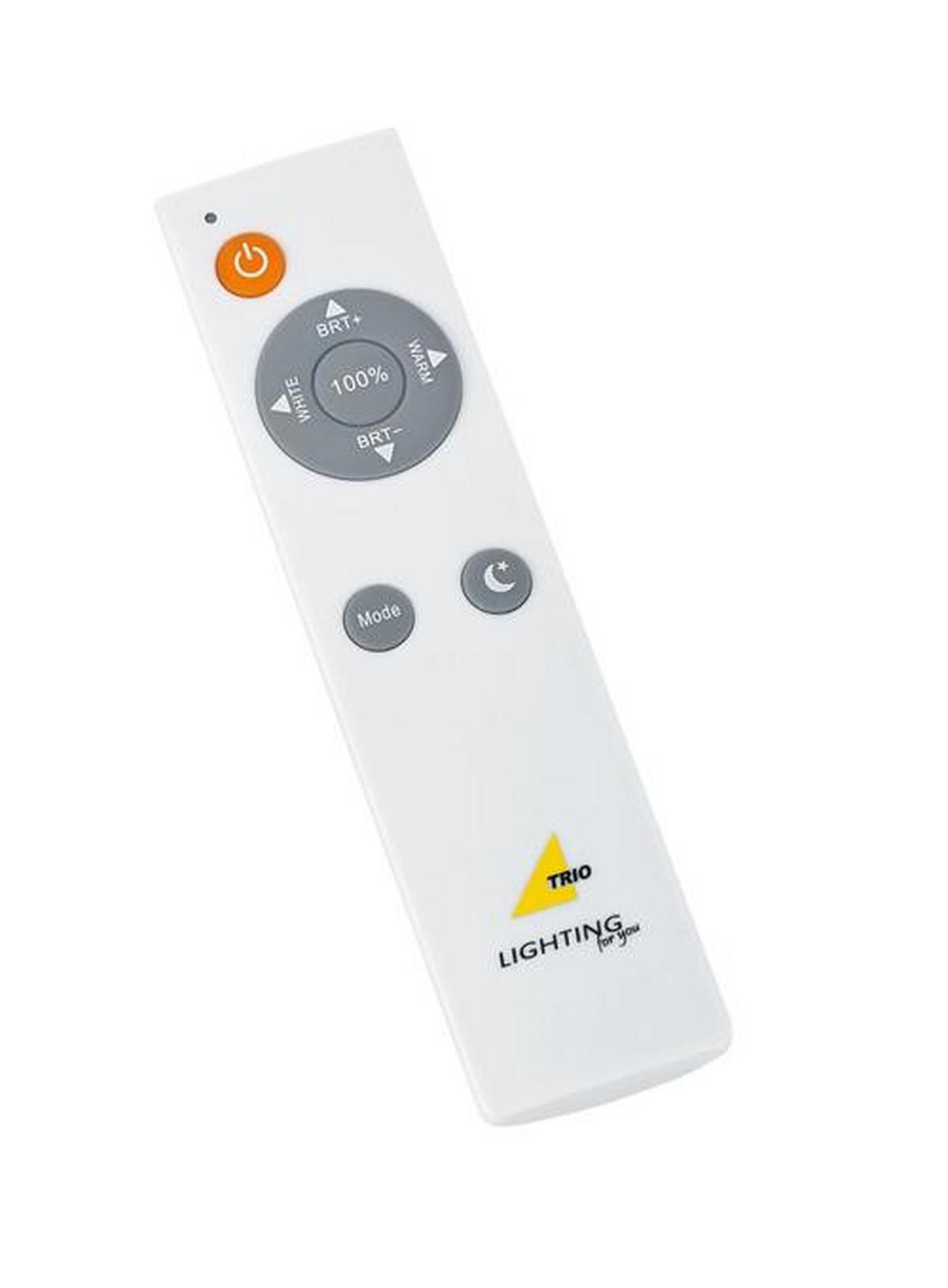 LED-Deckenleuchte Shogun Weiß max. 30 Watt - Weiß, Design, Kunststoff (42,5/6cm)